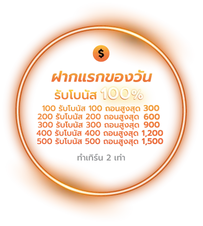 ฝากแรกของวัน by bplay888